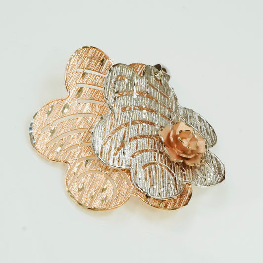 HÄNGSMYCKE SILVER MED BLOMMA