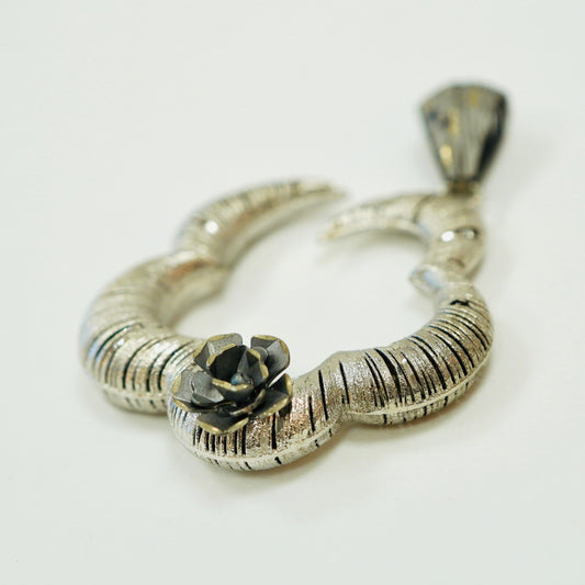 HÄNGSMYCKE SILVER ROS