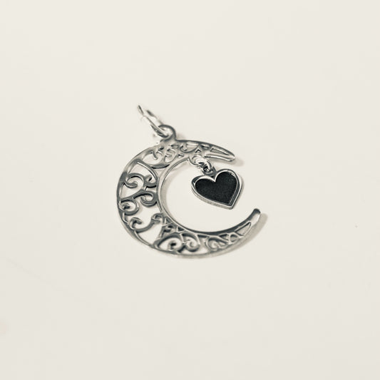 Hängsmycke Måne Silver