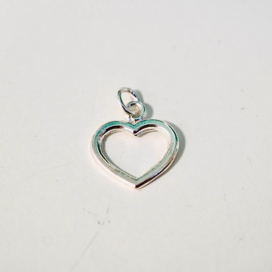 Berlock Hjärta Silver