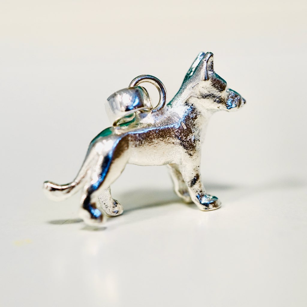 Hängsmycke Hund Silver