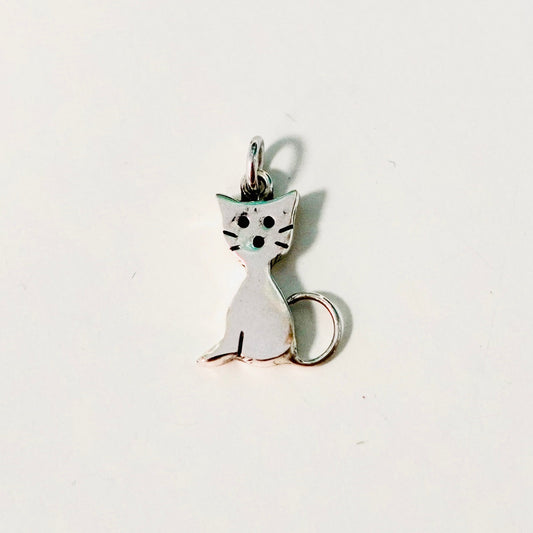 Hängsmycke Katt Silver