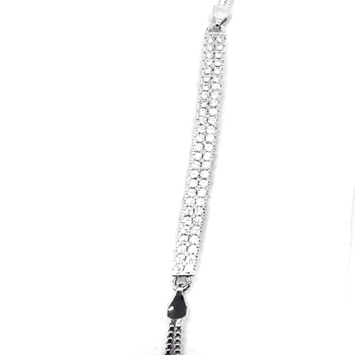 SILVERARMBAND- D bricka