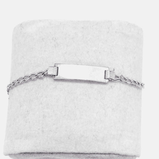 SILVERARMBAND- bricka