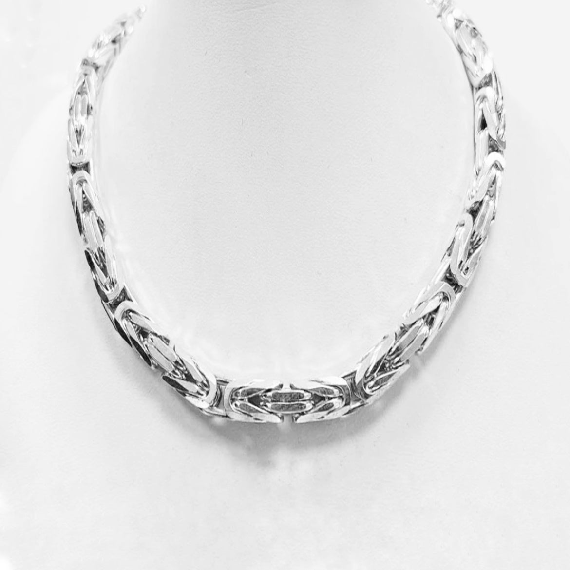 SILVERLÄNK HALSBAND- kejsar