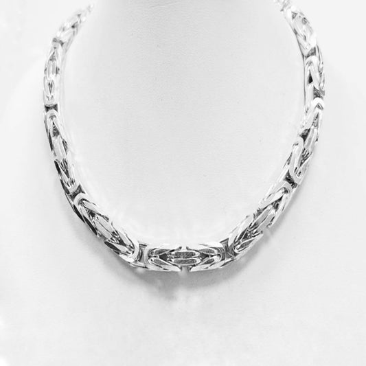 SILVERLÄNK HALSBAND- kejsar