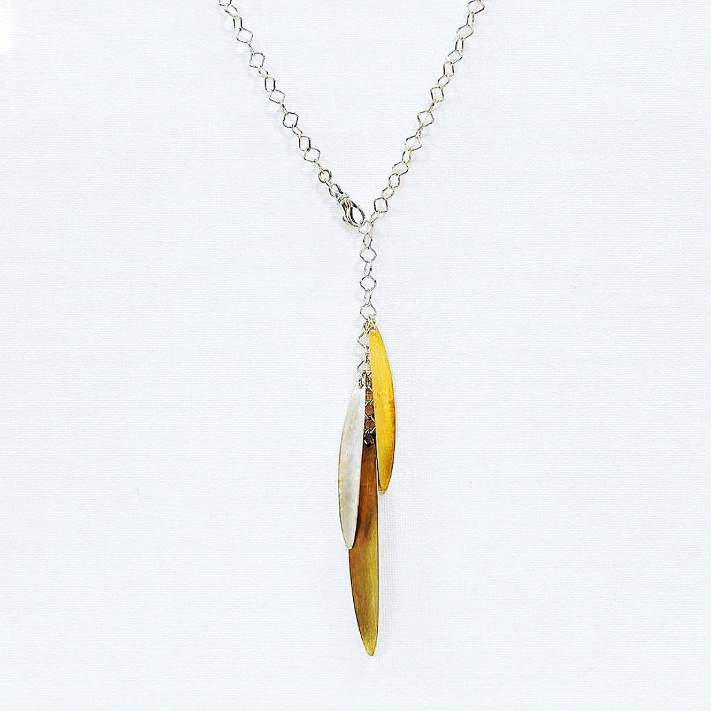 Tribal Leaf Necklace