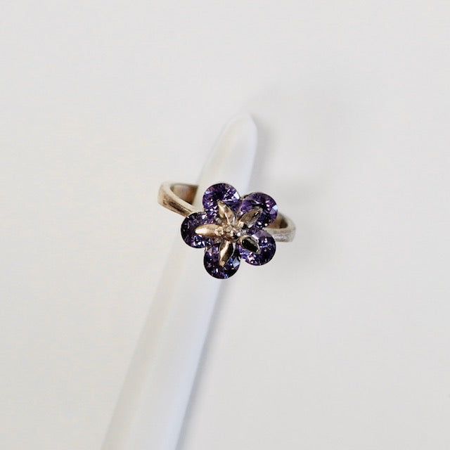 Lila Silverring