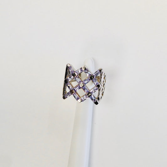 Ring med Lila Sten