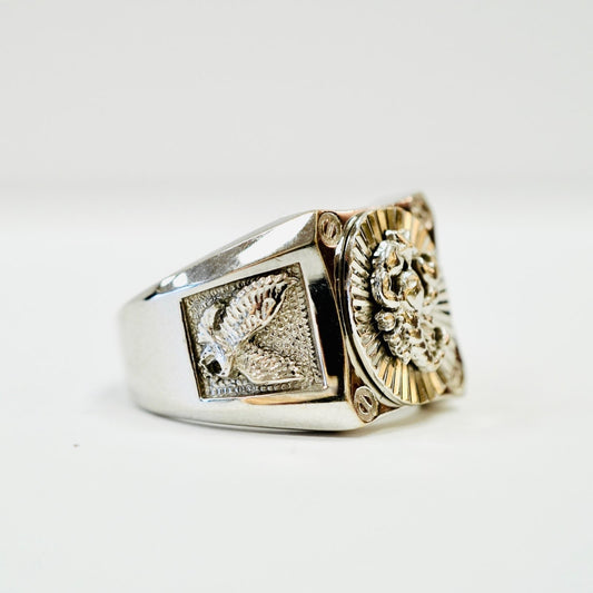 VITGULDRING 18k SKORPION