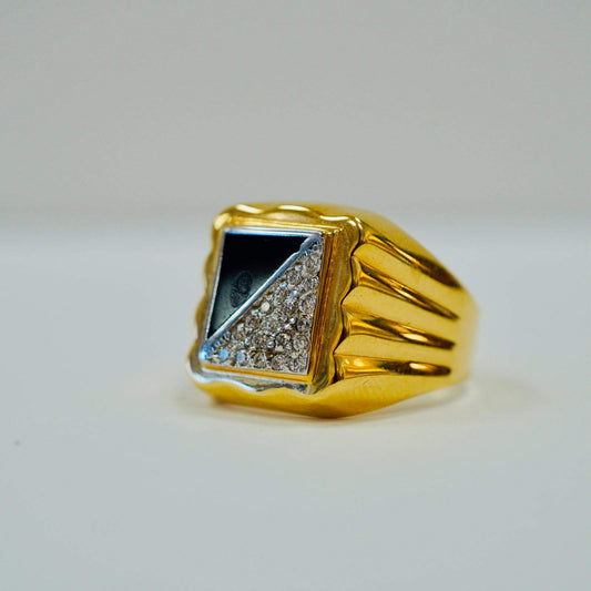 GULDRING 18K herr