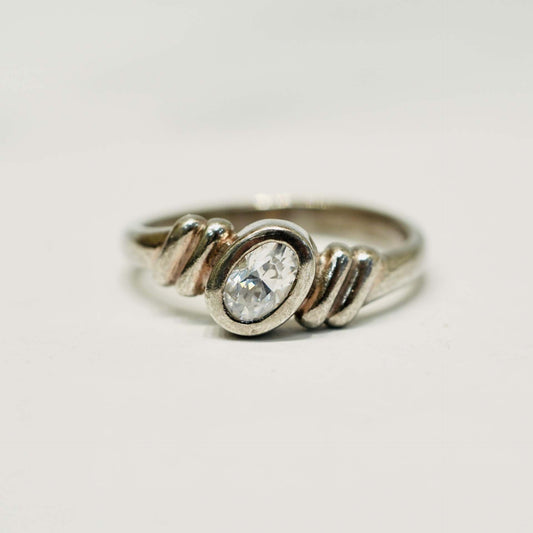 Vintage inspirerad Silverring