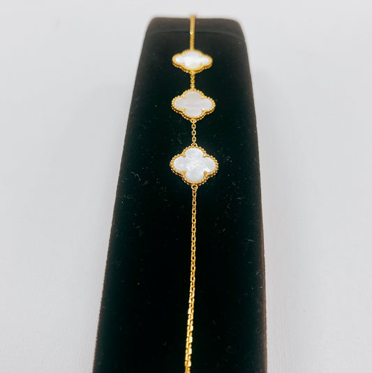 Guld armband- Flower Bracelet V