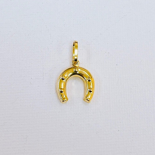 18k GULDHÄNGSMYCKE HÄSTSKO