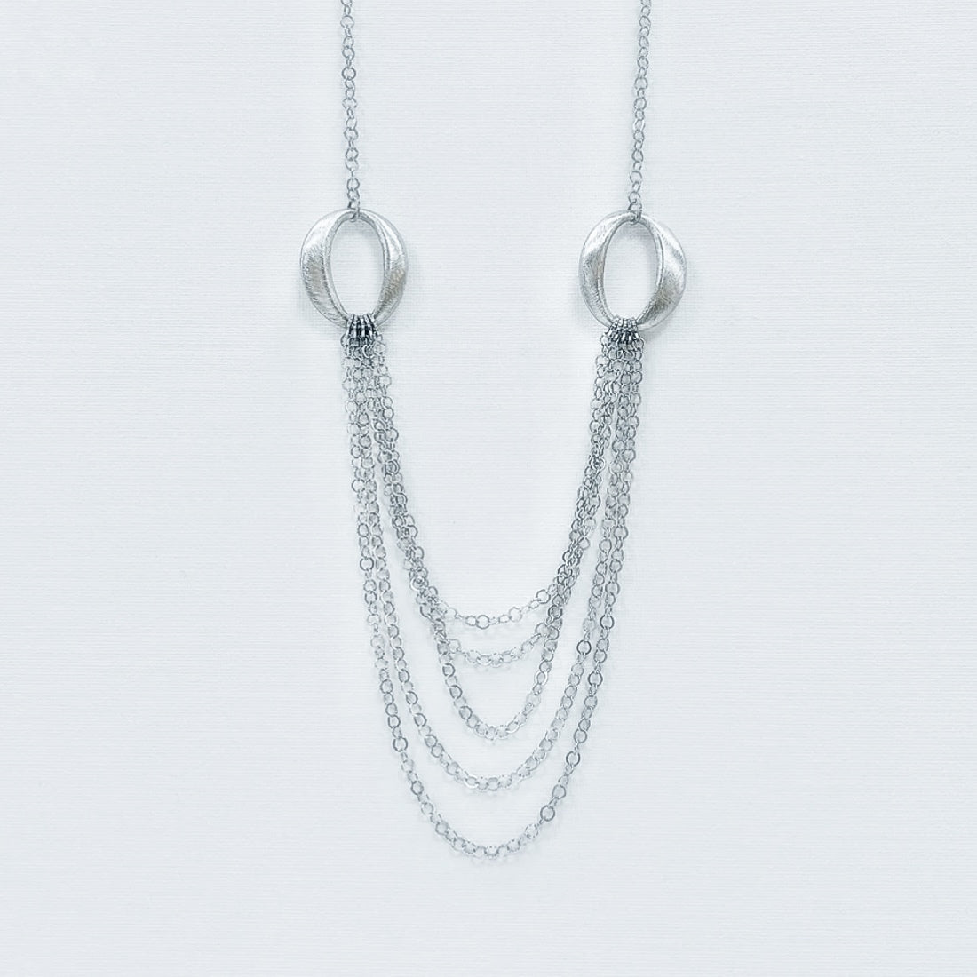 Silver Strands Harmony Necklace