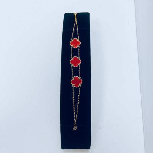 Guld armband-Flower Bracelet
